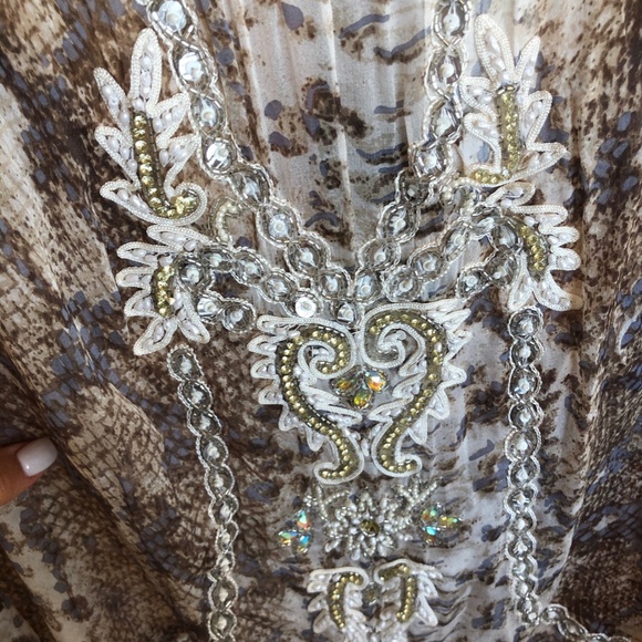 TAJ silk top - Picture 4 of 5